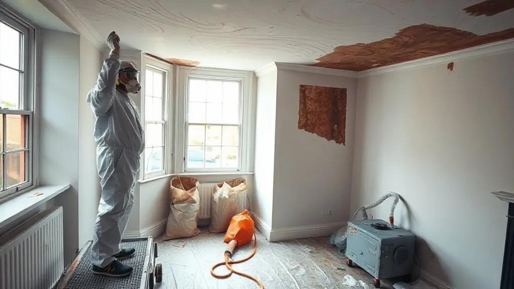 Asbestos Artex Removal in Hackney — HSE-licensed specialists