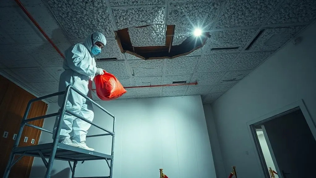 Asbestos Ceiling Removal in Hackney — HSE-licensed specialists