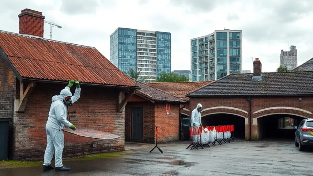 Asbestos Roof Removal in Hackney — HSE-licensed specialists