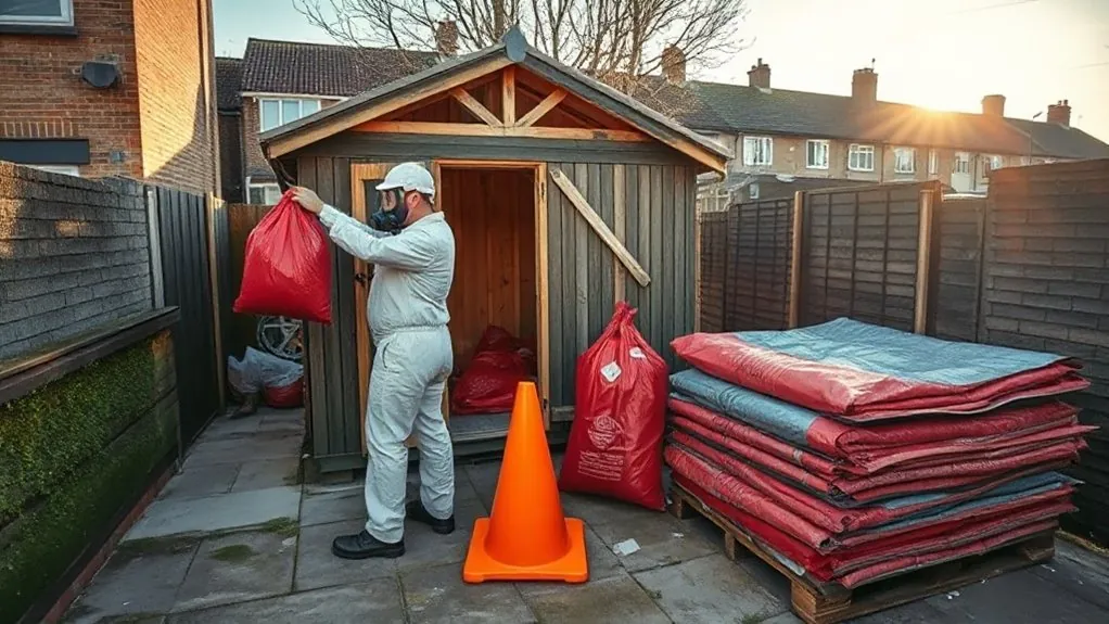 Garage & Shed Roof Removal in Hackney — HSE-licensed specialists