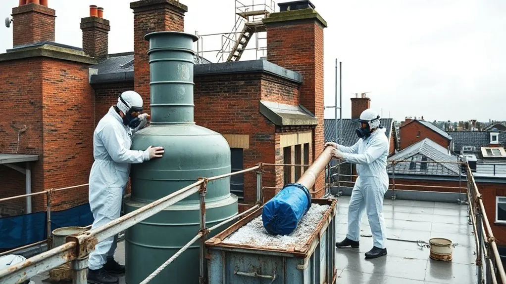 Water Tank & Flue Removal in Hackney — HSE-licensed specialists